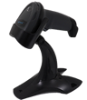 Element P100 1D/2D Hand-Held Barcode Scanner with stand and USB-A cable, Black